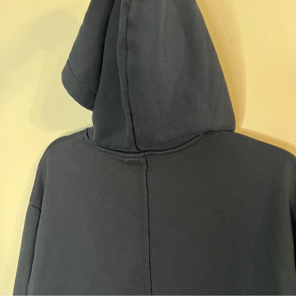 SWEATY BETTY Oversized Drop Shoulder Revive Hoodie Sweatshirt Black 8/M - Picture 10 of 14